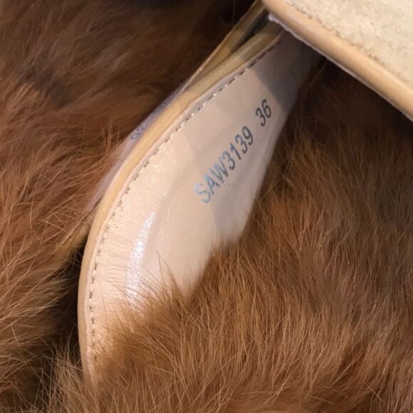 Starkela Suede and Fur Mules - Picture 4 of 5